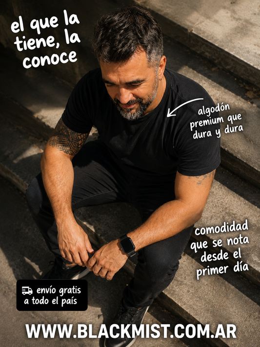 Remera Blackmist Pima