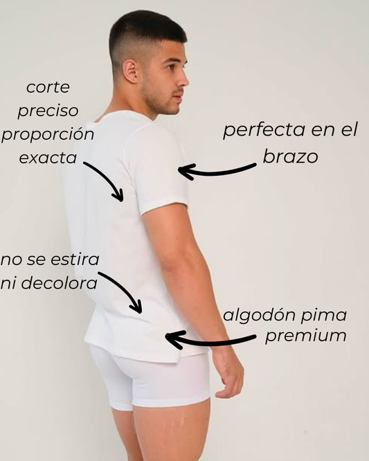 Remera hombre básica
