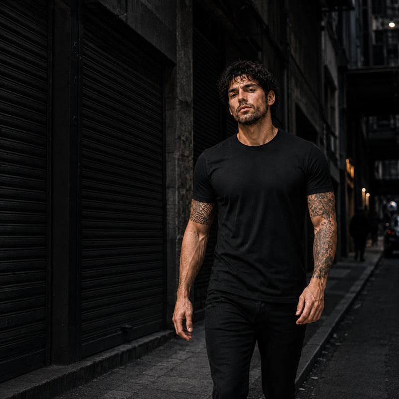 Remera hombre premium Pack colores