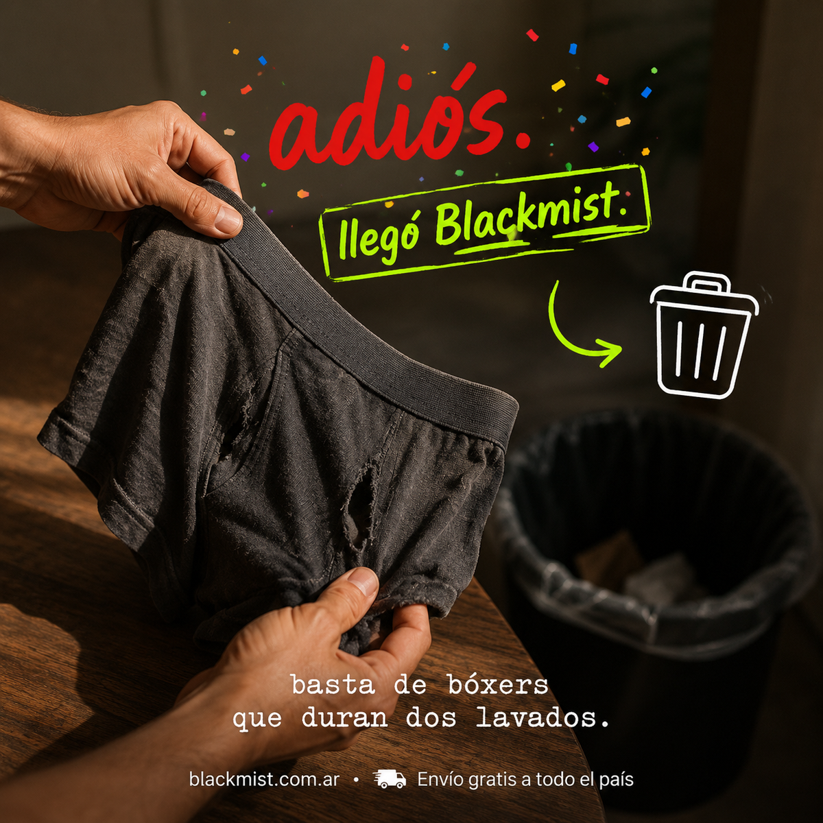 Boxer Blackmist Pima