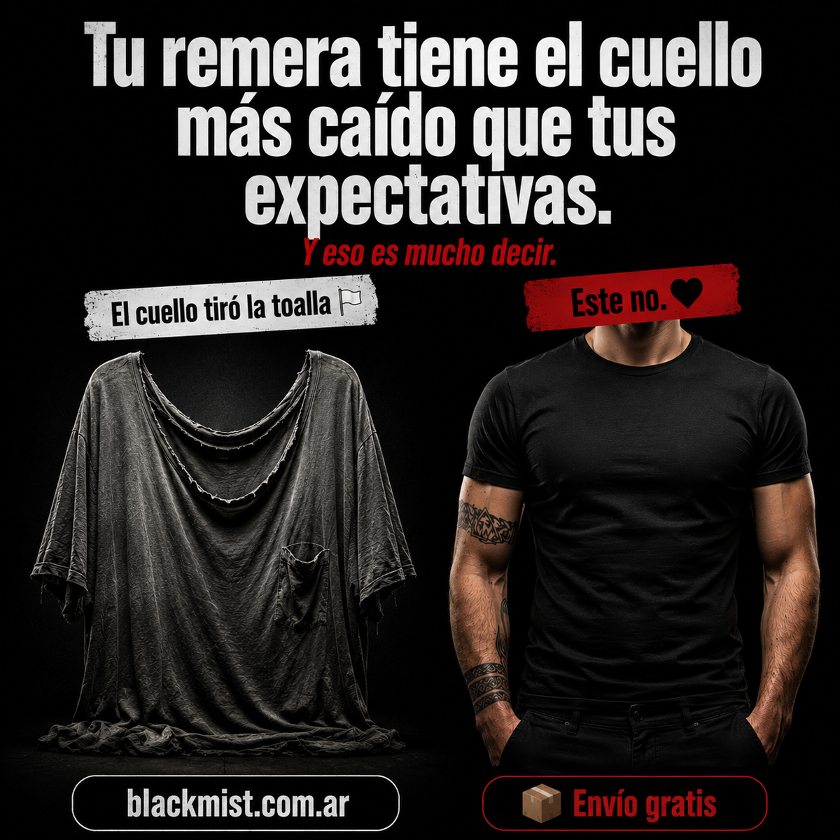 Remera  Blackmist Pima