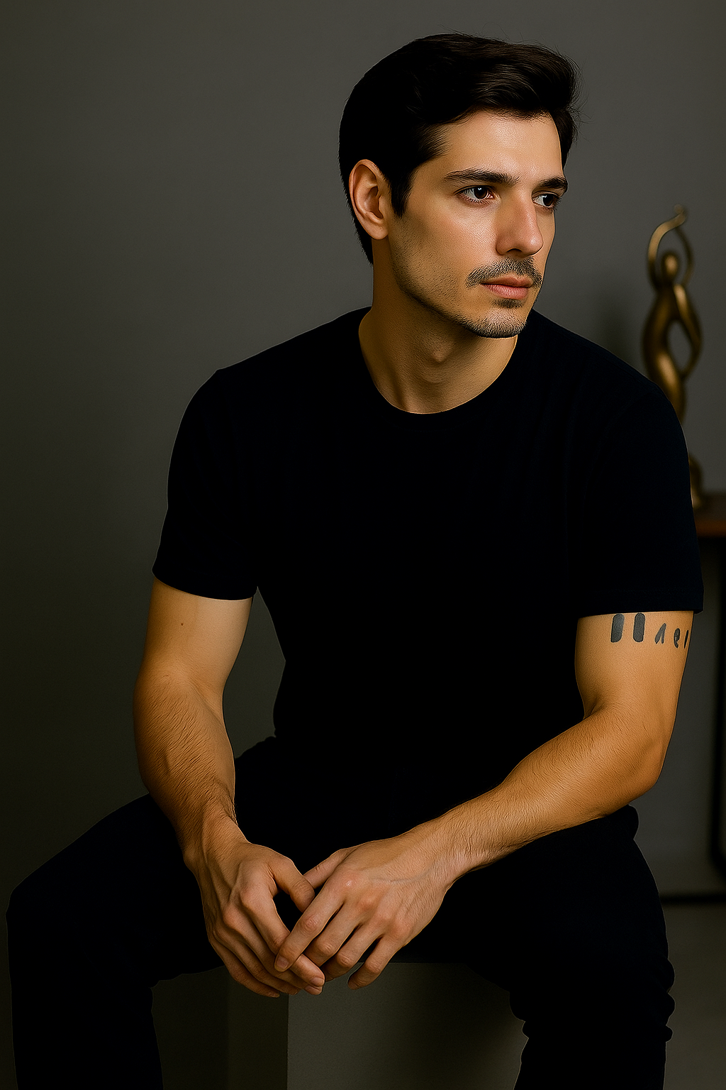 Remera hombre básica