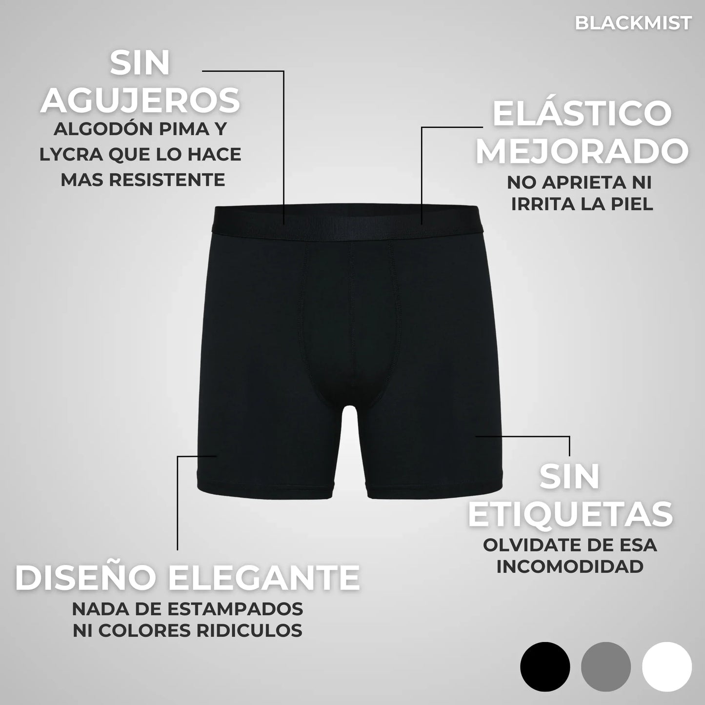 Boxer Essential - BLACKMIST