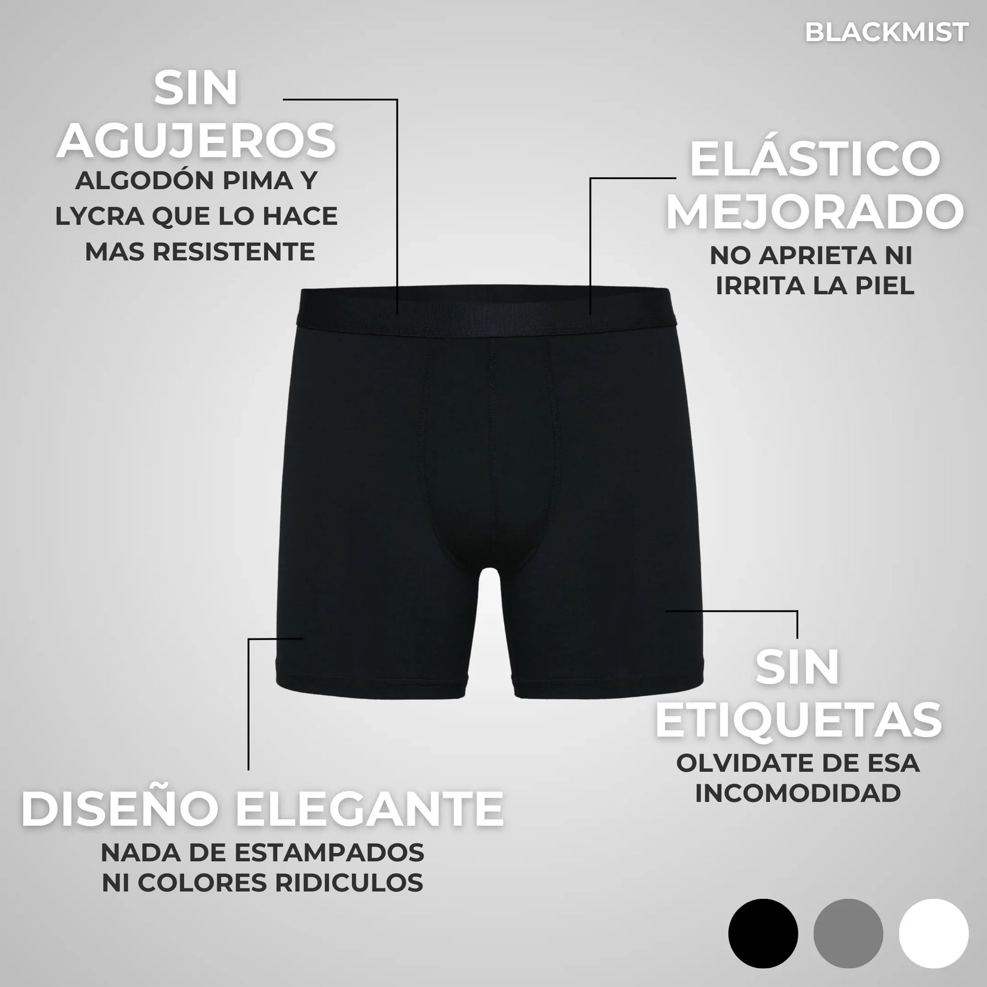 Boxer Essential - BLACKMIST