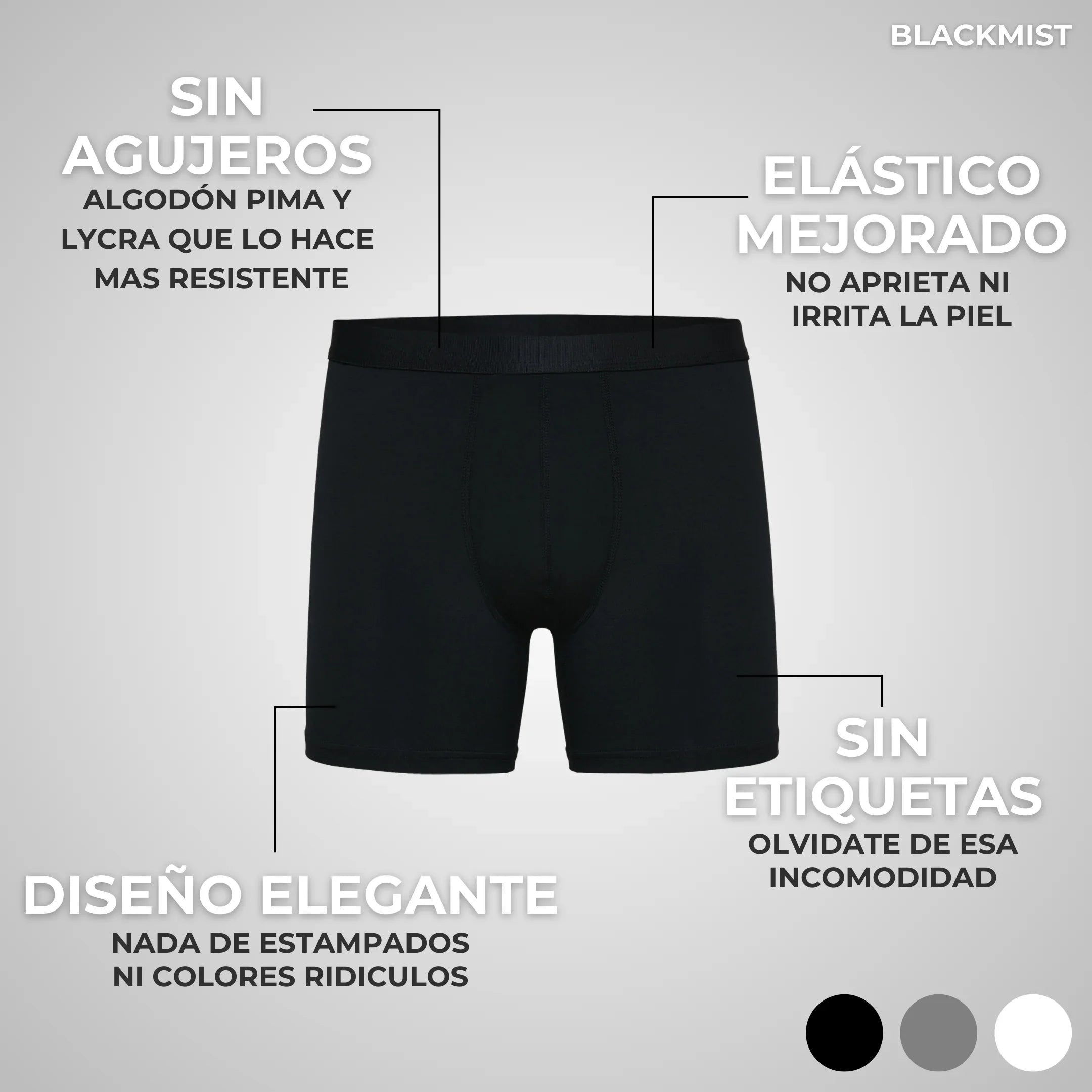 Boxer Essential - BLACKMIST