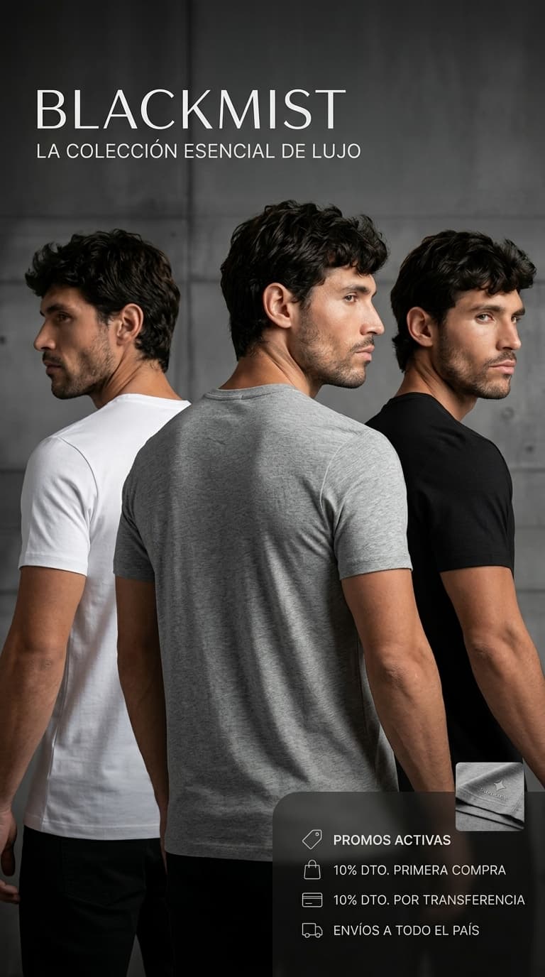 Remera  Blackmist Pima