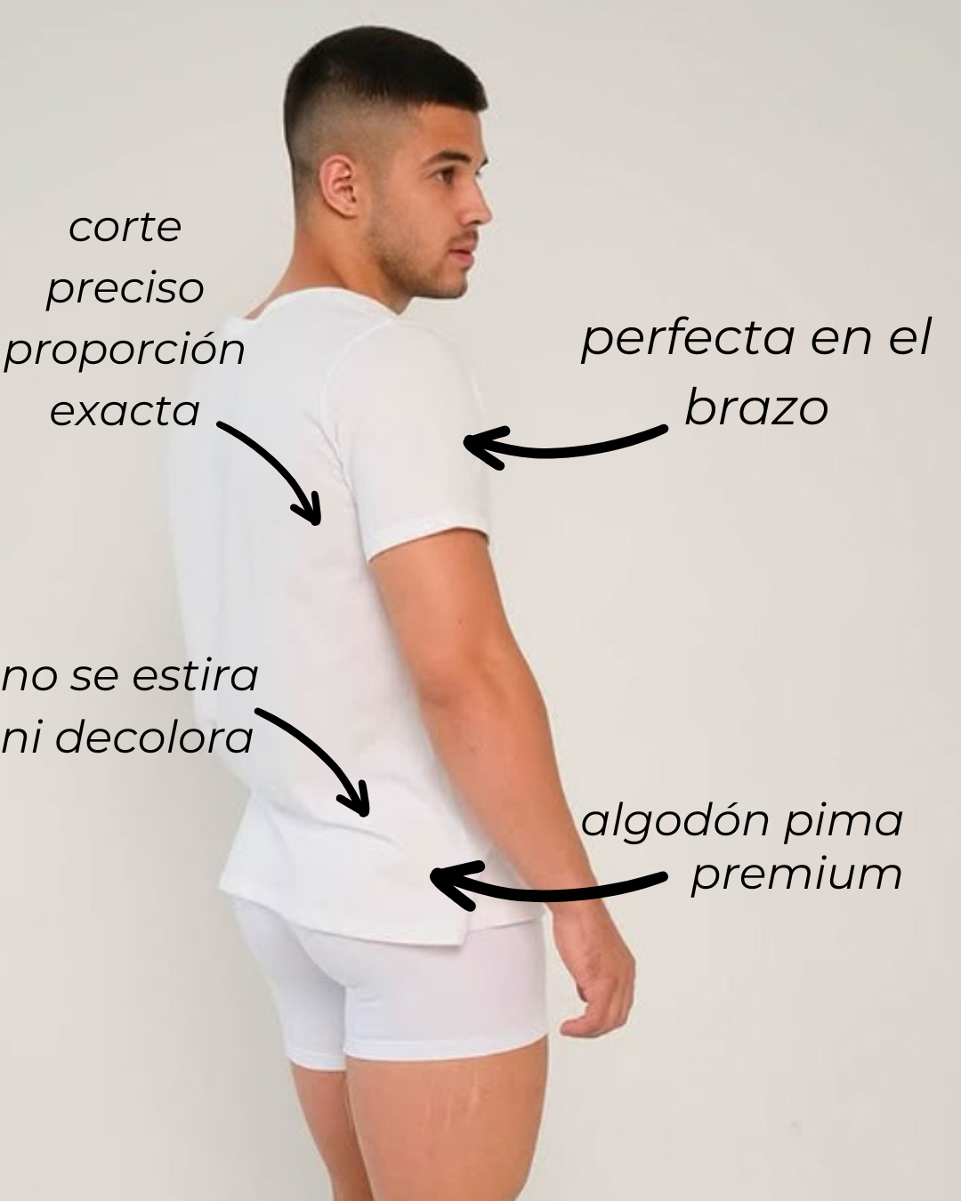 Remera hombre básica