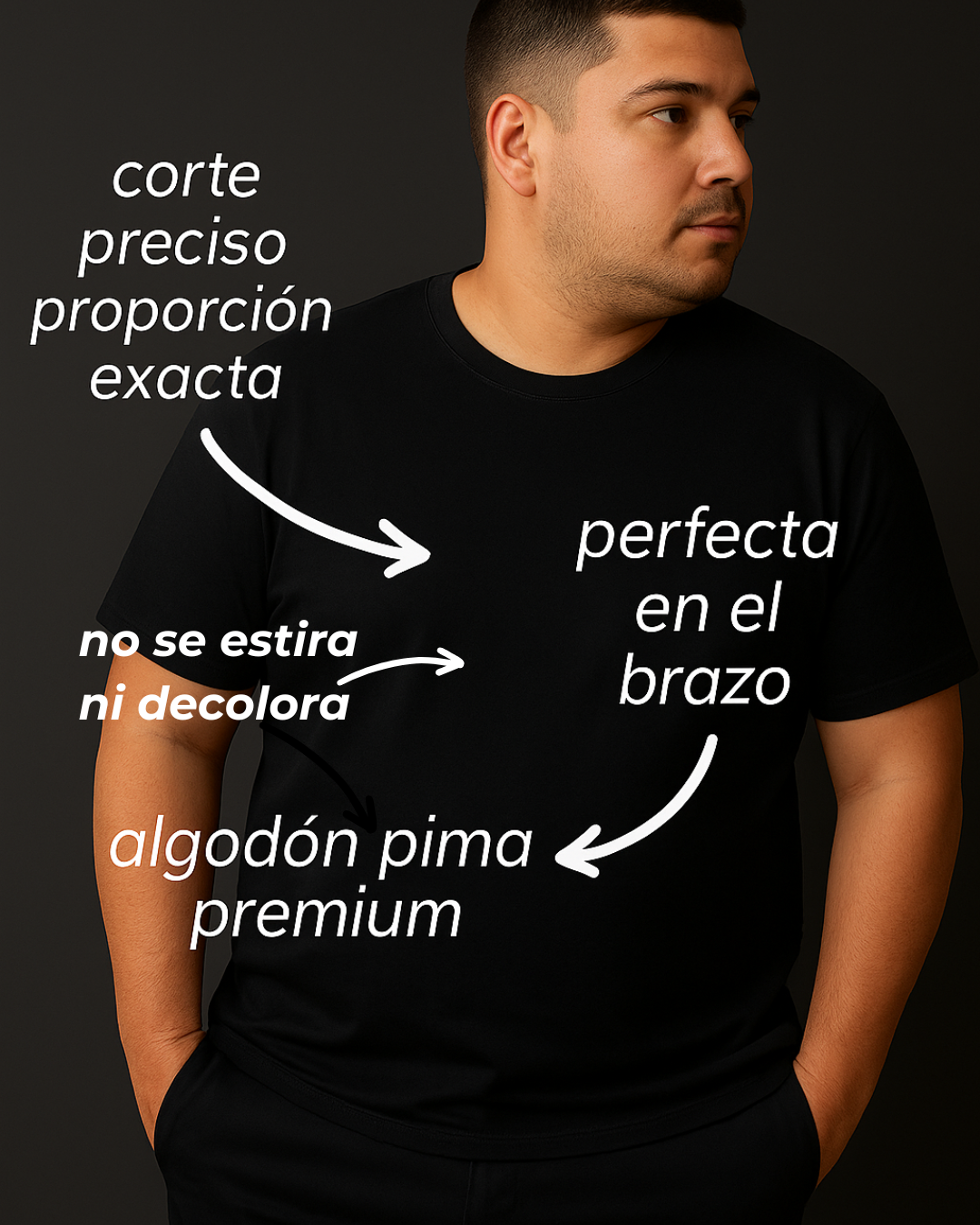 Remera hombre básica