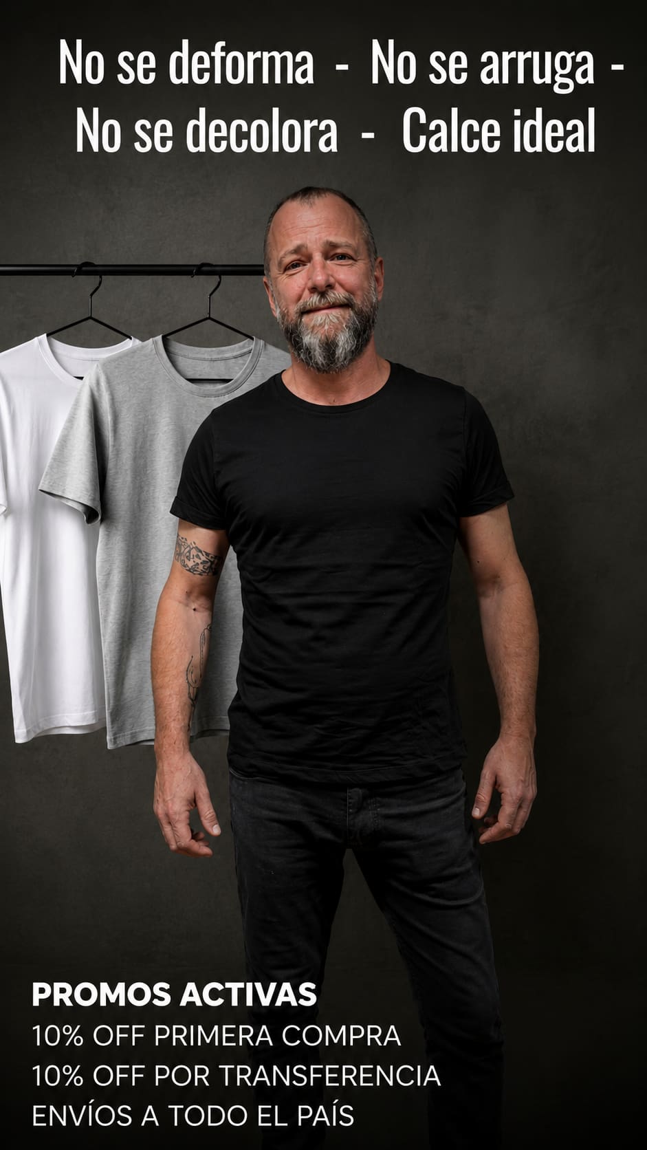 Remera  Blackmist Pima